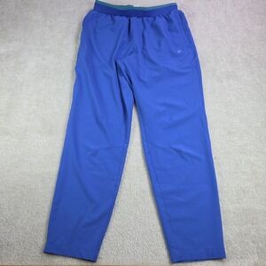 Fabletics Mens Fundamental Joggers Size M Blue  Stretch Pockets Athletic‎